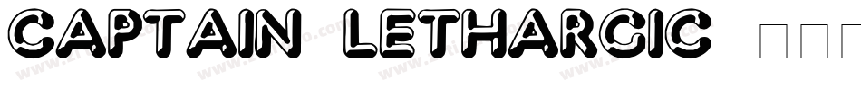 Captain Lethargic字体转换